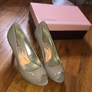Nude heels size womens 7
